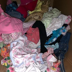 Baby girl clothes 6-24 months
